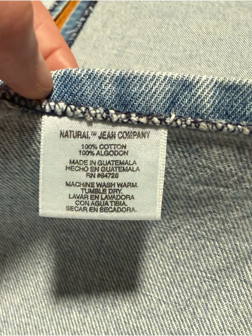Natural Jean Company set vintage